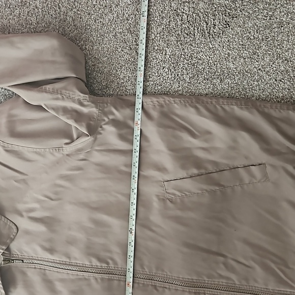 Croft & Barrow Lightweight Jacket  sz XL Taupe Grey Pre-owned - Picture 4 of 10